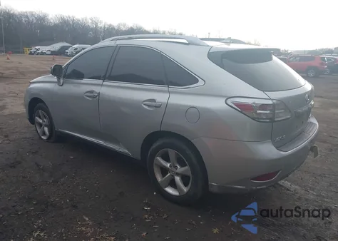 2010 Lexus Rx 350 z USA, uszkodzony, nr VIN 2T2BK1BA3AC020051